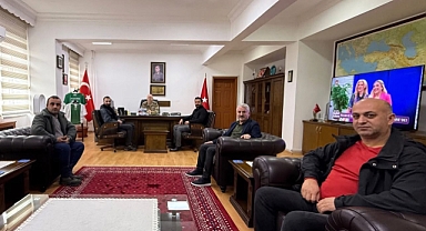 Gazetecilerden Jandarma Komutanı Özden’e Anlamlı Ziyaret