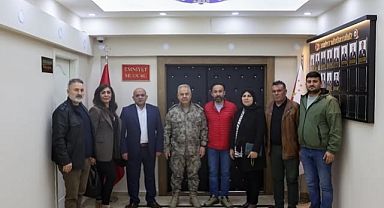 Iğdır Esnaf ve Sanatkarlar Odası’ndan Emniyet Müdürlüğü’ne Ziyaret