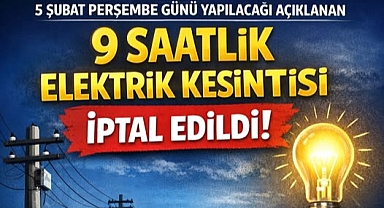 Iğdır Merkez’de 9 Saatlik Elektrik Kesintisi İptal Edildi