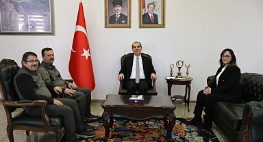 Doğa Koruma ve Milli Parklar Yetkililerinden Vali Taşolar’a Ziyaret