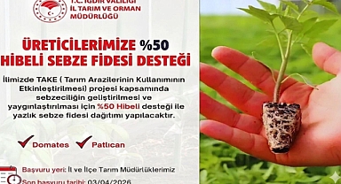 Iğdır’da Üreticiye Destek: %50 Hibeli Fide Başvuruları Başladı
