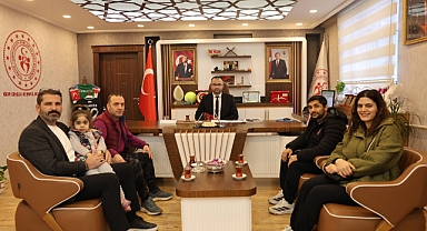 Iğdır’ın Gururu Salih Yıldız’a Anlamlı Ziyaret