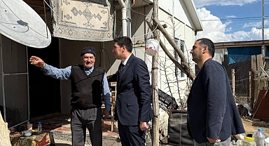 KAYMAKAM ERDOĞAN’DAN ANLAMLI VEFA: ASIRLIK YÜREKLERE ZİYARET