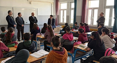 Kaymakam Fatih Erdoğan’dan Okullara Ziyaret