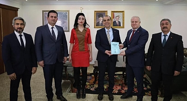 Uyuşturucu ile Mücadele Derneği’nden Vali Taşolar’a Ziyaret