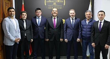 AZERBAYCAN HEYETİNDEN IĞDIR’A DİPLOMATİK ZİYARET