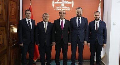 DAP VE SERKA HEYETİNDEN VALİ TAŞOLAR’A ZİYARET