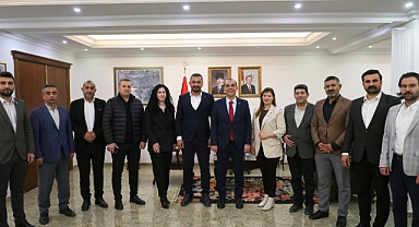 Eğitim-Bir-Sen’den Vali Taşolar’a Ziyaret