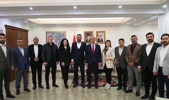 Eğitim-Bir-Sen’den Vali Taşolar’a Ziyaret