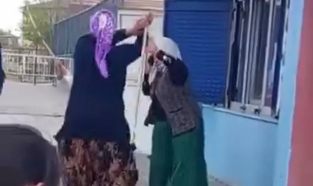 EĞİTİM YUVASINDA DEHŞET: CAM KIRDI, KADINI DÖVDÜ!