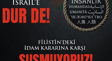 IĞDIR’DA FİLİSTİN İÇİN TEK SES: “ZULME KARŞI SUSMAYACAĞIZ”