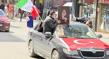 Iğdır’da İran’a Destek Konvoyu