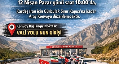 IĞDIR’DA İRAN İÇİN DESTEK KONVOYU DÜZENLENİYOR