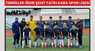 Iğdır’ın Gururu: Şehit Fatih Kara Spor Lisesi Bölge Şampiyonu!