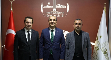 İHA YÖNETİMİNDEN VALİ TAŞOLAR’A ZİYARET