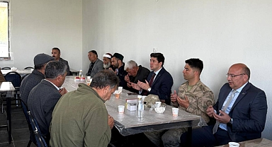 Kaymakam Erdoğan’dan Acılı Aileye Taziye Ziyareti