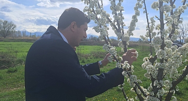 KAYMAKAM ERDOĞAN’DAN ÜRETİCİLERE SAHA ZİYARETİ