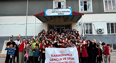 “MERKEZİM HER YERDE” PROJESİYLE MİNİK YÜZLERDE BÜYÜK MUTLULUK