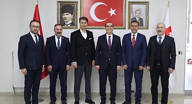 SPORUN ÖNEMLİ İSİMLERİNDEN VALİ TAŞOLAR’A ZİYARET