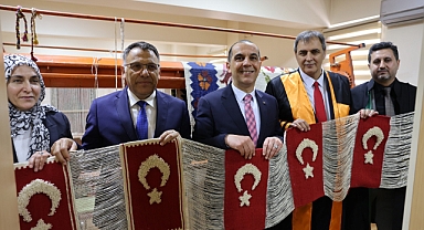 Vali Taşolar’dan Üniversite Atölyesine Anlamlı Ziyaret