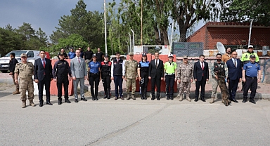Bayramda Güvenlik Seferberliği: Vali Taşolar Denetimde