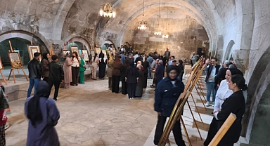 Tarihi Ejder Kervansarayı Sanatla Yeniden Hayat Buldu
