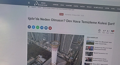 ARAS GAZETESİ YİNE GÜNDEMİ BELİRLEDİ: GEÇEN YIL UYARDI, BUGÜN DEV PROJE MASADA!