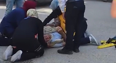 Aynı Nokta, Aynı Tehlike! İrfan Caddesi'nde Bir Kaza Daha: Bu Kez Yaşlı Bisikletli Yaralandı