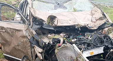 Dağpınar Mevkiinde Trafik Kazası