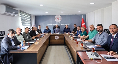 GENÇLİK VE SPORDA 2026 HEDEFLERİ MASAYA YATIRILDI