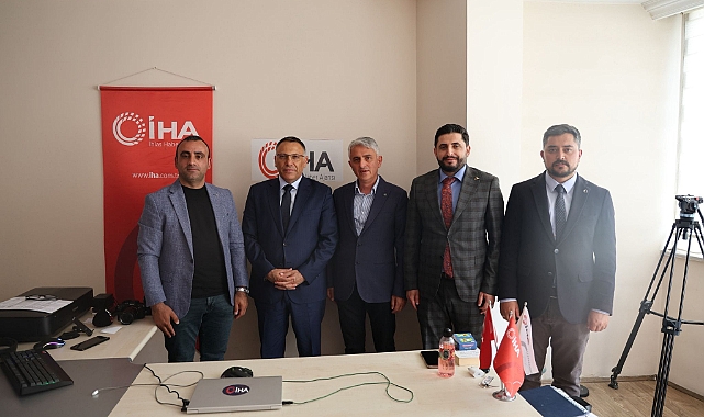 Gürel’den İHA’ya Nezaket Ziyareti