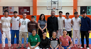 Hatay Yolcusu Judoculara Moral Ziyareti