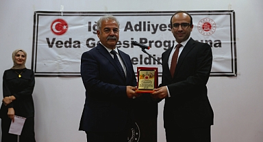 Iğdır’da Adalet Mensuplarına Anlamlı Veda