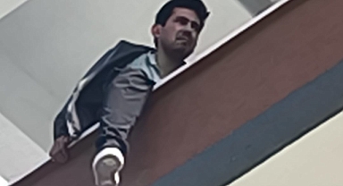 Kendini Boşluğa Bırakmak İsteyen Vatandaş Kurtarıldı