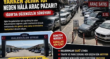 Yollar Otopark, Kaldırımlar Galeri Oldu