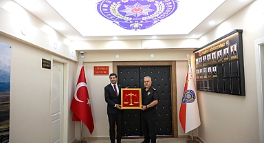 Denetimli Serbestlik Müdürü Erkan Yıldırım'dan İl Emniyet Müdürü Niyazi Turgay'a Ziyaret