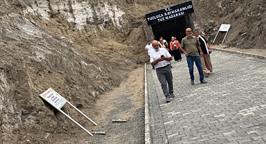     Hafta Sonunun En Yoğun Noktası Tuzluca Tuz Mağarası Oldu