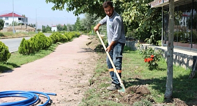 Iğdır'da Park ve Bahçeler Ekipleri Sahada: Kent Estetiği İçin Çalışmalar Aralıksız Sürüyor