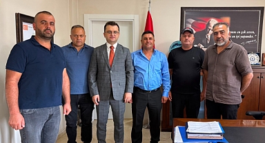 Iğdır Güvenlik Korucuları, Vali Yardımcısı Burak Yılmaz ile Kaymakam İlhan Kayaş'ı Ziyaret Etti