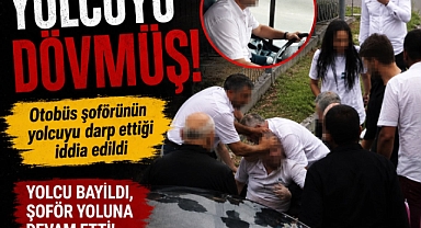 Otobüste Skandal İddia: Şoför Yolcuyu Darp Etti
