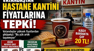 Şifa Ararken Fiyat Şoku: Hastane Kantini Gündemde
