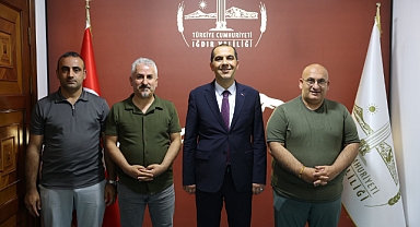 TİGAD'dan Vali Taşolar'a ziyaret: Iğdır, 130'u aşkın gazeteciyi ağırlayacak