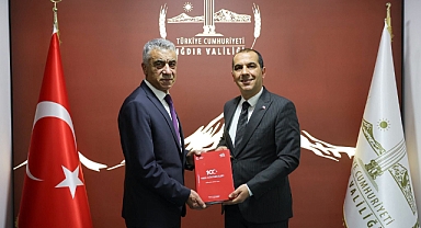 Vali Taşolar, TÜİK Bölge Müdürü Toka'yı Makamında Ağırladı