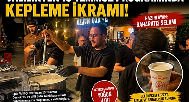 Valiliğin İkramını Baharatçı Selami Hazırladı